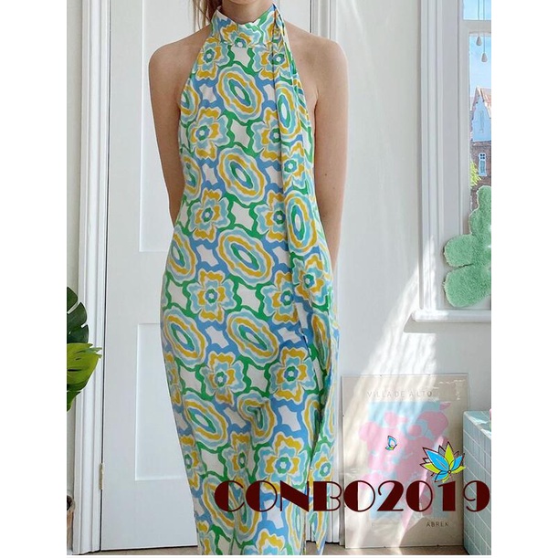 Đầm Cổ Đứng Xẻ Tà Ôm Dáng Thời Trang Mùa Hè Cho Nữ