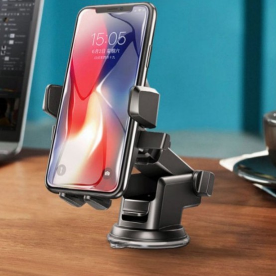 Giá đỡ điện thoại trên ô tô ⭐ Giá kẹp điện thoại ô tô, loại hút chân không cao cấp, gắn taplo, kính xe, bàn làm việc | BigBuy360 - bigbuy360.vn