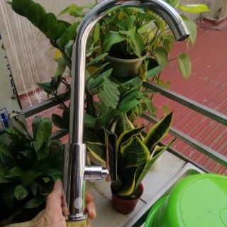 Vòi rửa bát inax đơn