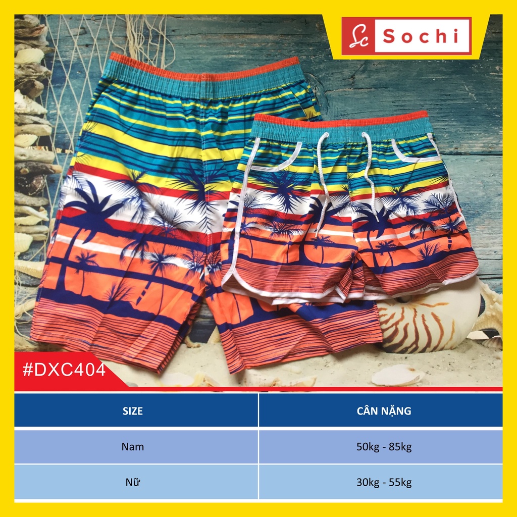 (Giá Sỉ tận xưởng) Quần đi biển hội nhóm, gia đình, quần đùi team building, công ty QD68
