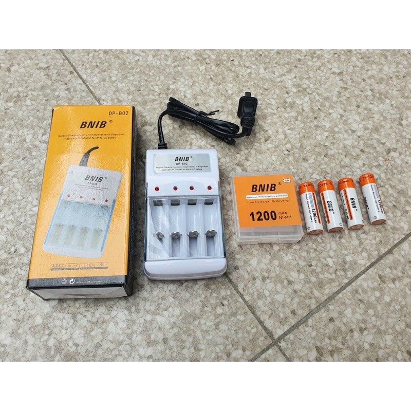 Pin tiểu sạc BNIB 1200 mAh pin đũa sạc