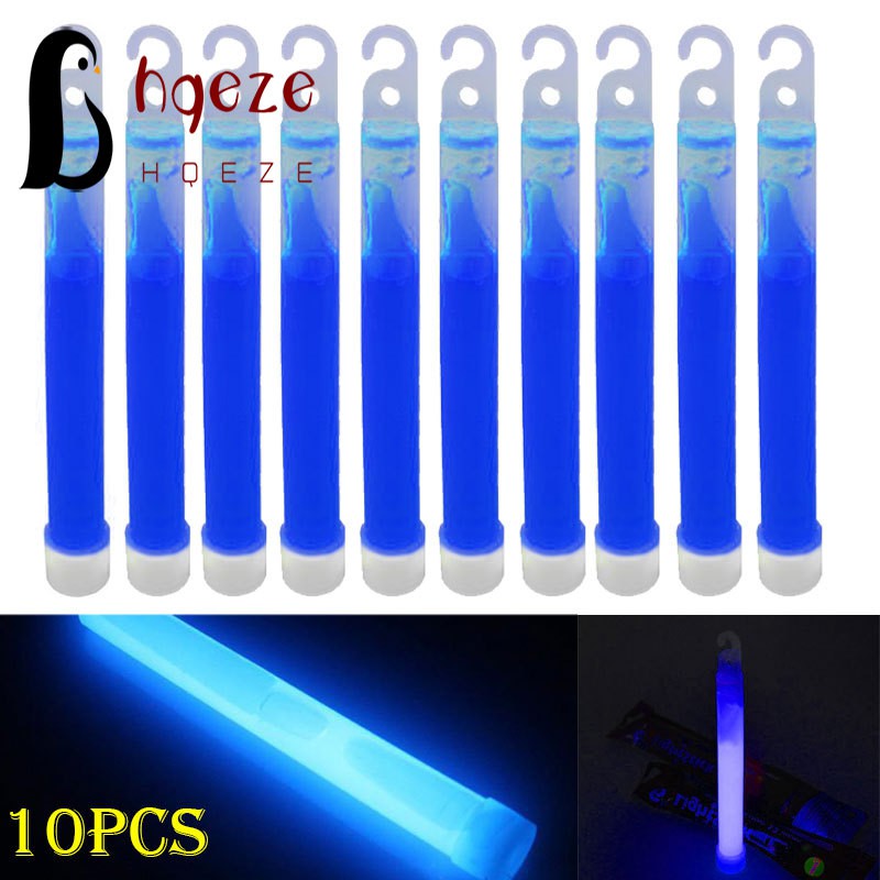 VN  Set 10 Que Đèn 6 Inch Phát Sáng Khẩn Cấp Tiện Dụng