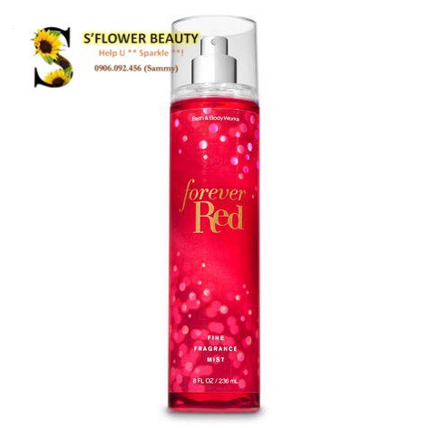 FOREVER RED | Sản Phẩm Gel Tắm - Dưỡng Thể - Xịt Thơm Toàn Thân Bath &amp; Body Works