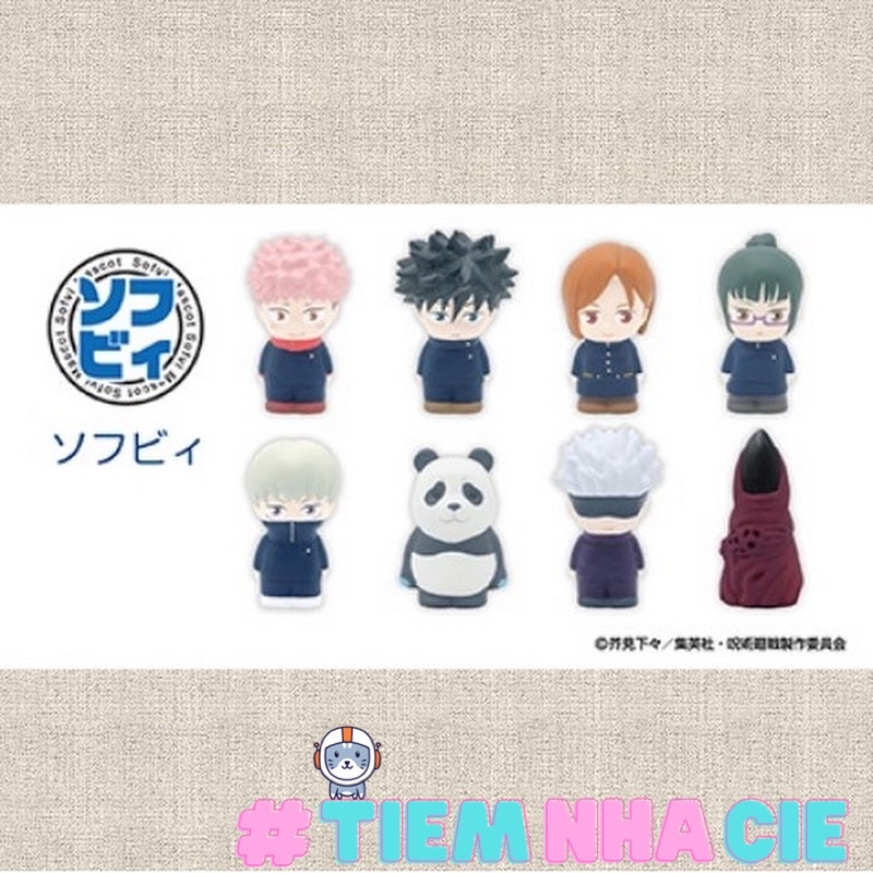 [Tiệm nhà Cie] [SẴN] Mô hình, figure nhân phẩm JJK Jujutsu Kaisen Chú Thuật Hồi Chiến sofvi mascot