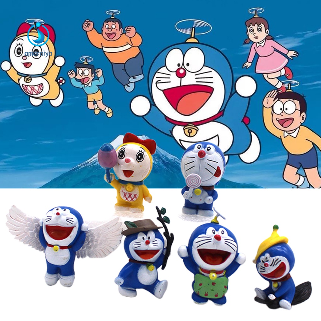 Mô Hình Nhân Vật Doraemon Thu Nhỏ Dùng Để Trang Trí