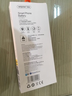 Pin iPhone dung lượng chuẩn wopow