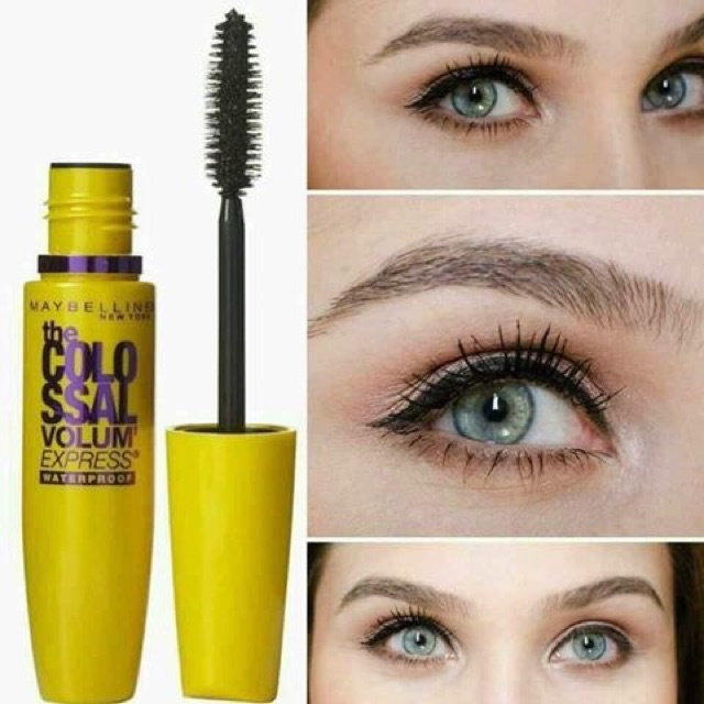 Mascara Maybelline vỏ vàngThe MAGNUM Volum’ Express Waterproof