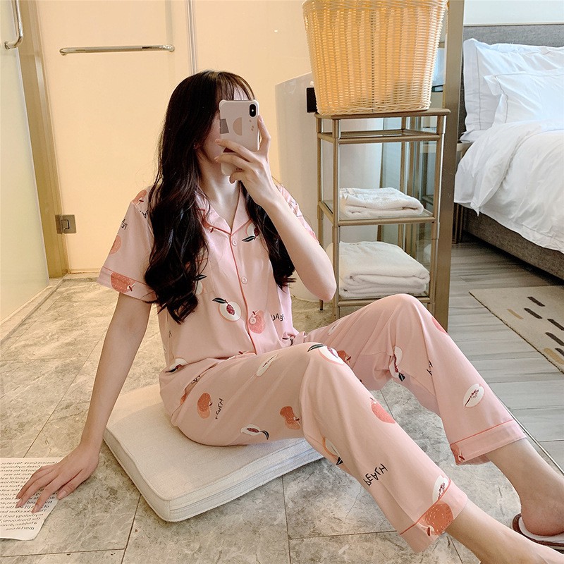 Pijama Cotton Cao Cấp, Đồ Bộ Họa Tiết Dễ Thương, Đồ Ngủ Đẹp, Bộ Mặc Nhà CiCi - Thời Trang Nữ