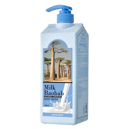 milk baobab Sữa Tắm Dưỡng Thể Hương Sữa Chất Lượng Cao 1000ml