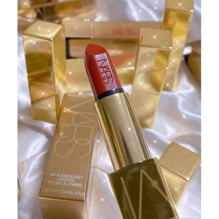 [Hàng trả order, không có dư] Son thỏi Nars Audacious Lipstick vỏ vàng Fullsize màu Rita