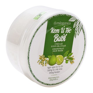 Kem ủ tóc bưởi Milaganics 250g