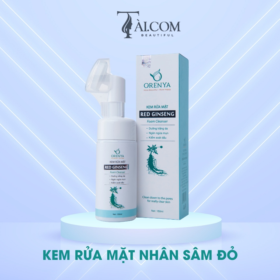 Kem Rửa Mặt Nhân Sâm Đỏ Hàn Quốc Red Ginseng – 150ml_ Sửa rửa mặt cho nam nữ