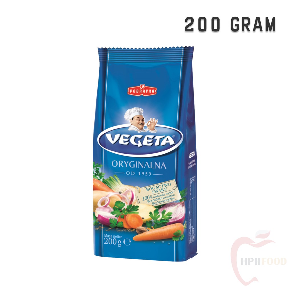 Gia Vị, Hạt Nêm Vegeta Gia Vị Nấu Ăn Truyền Thống Ba Lan Gói 200 Gram