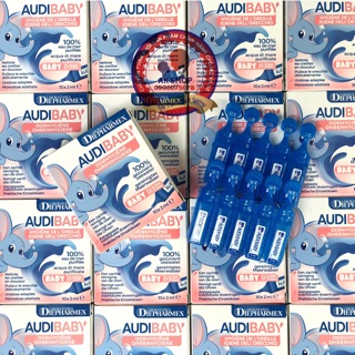Dung dịch làm tan ráy tai Audibaby 10 ống