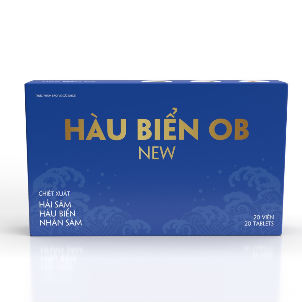 {Tem tích điểm} Hàu biển OB New – Hỗ trợ tăng cường sinh lý nam, bổ sung sinh lực phái mạnh, giúp bổ thận (20 viên)