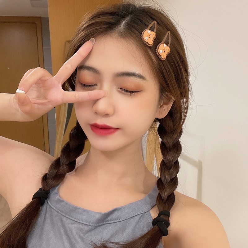 Kẹp tóc kiểu dáng hoạt hình dễ thương thời trang cho nữ