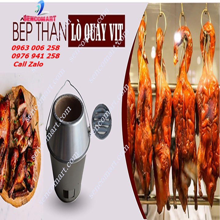Lò Than Nắp Lu Nướng Quay Gà Vịt - Thiết Kế Inox Dầy Đẹp , Không Han Gỉ ,An Toàn Cho Người Dùng.