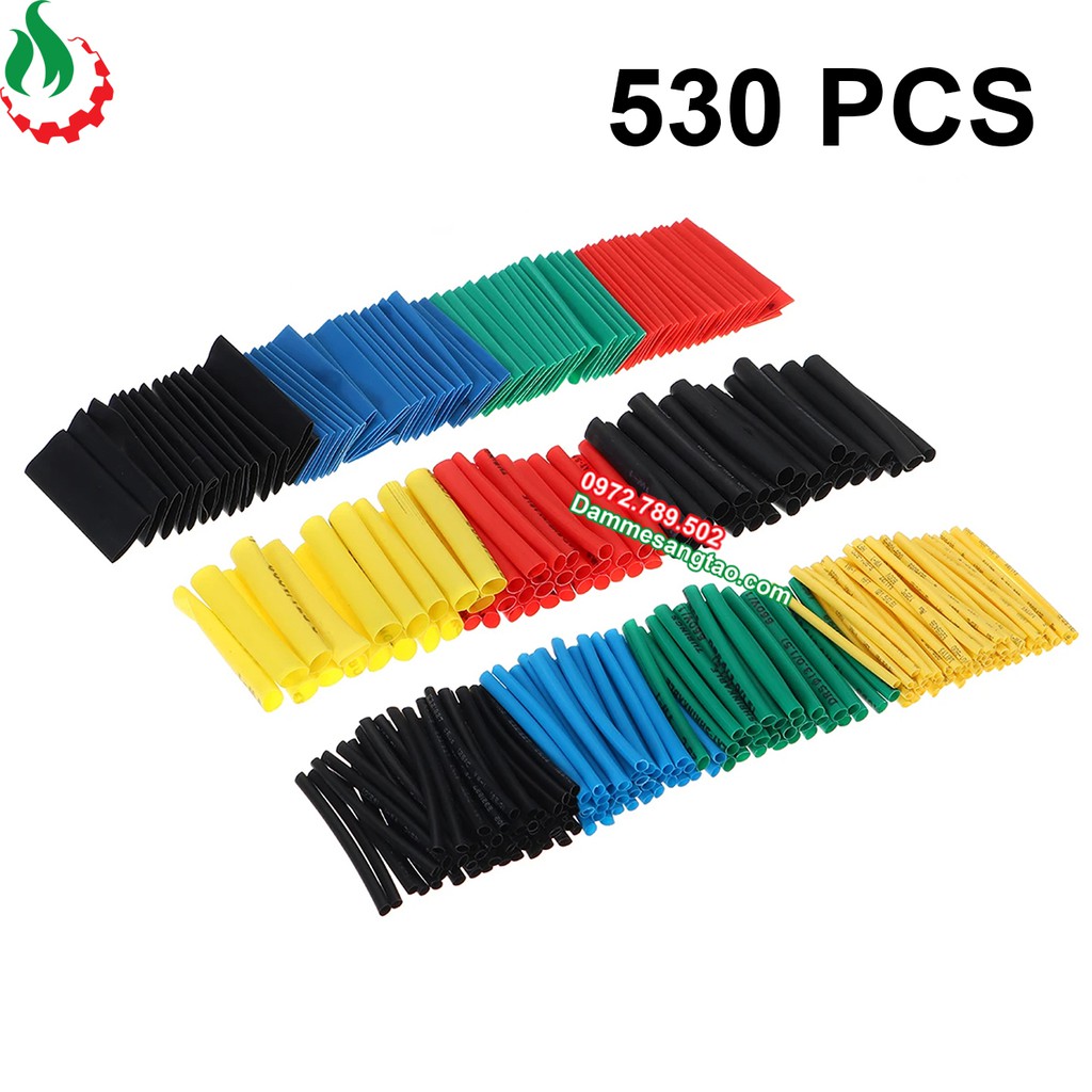 DMST Bộ ống gen co nhiệt cách điện (Bộ nhiều màu)