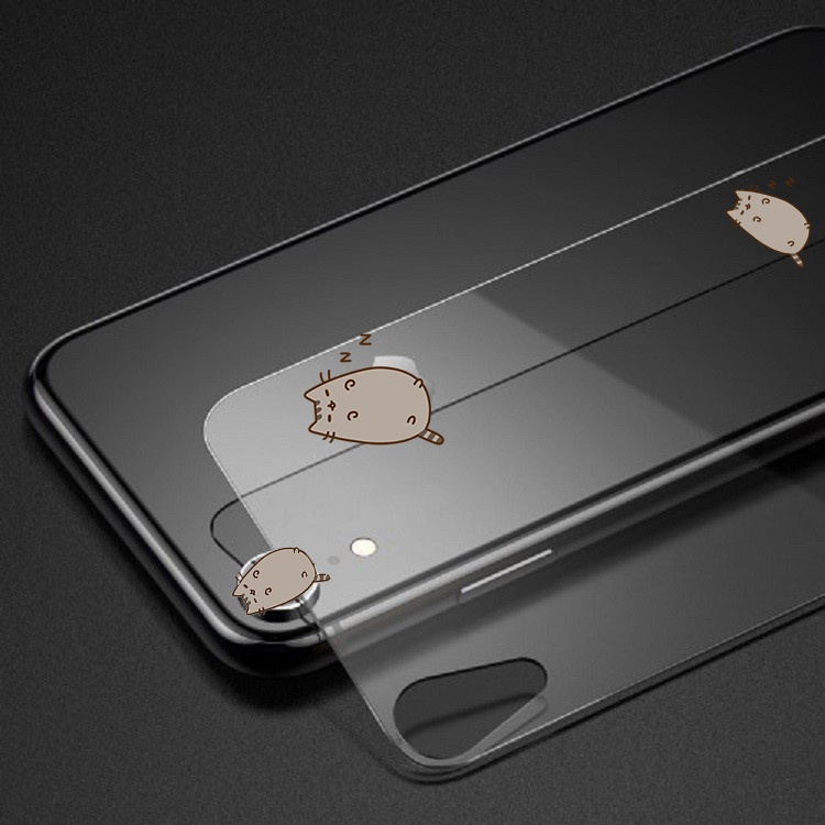 Kính cường lực mặt sau iphone trong suốt chống va đập chống trầy xước cho iphone 6 7 6 Plus 7 Plus X Xr XsMax