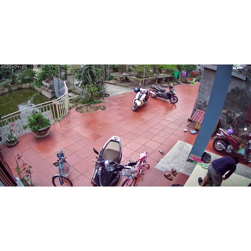 Camera wifi ngoài trời yoosee PTZ chống nước 360 độ đêm có màu fullhd báo động xoay theo chuyển động