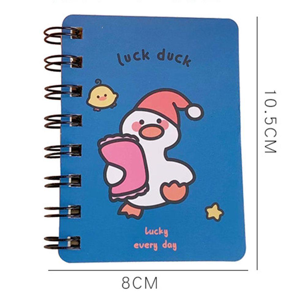 Sổ Tay Ghi Chú Mini Hình Chú Vịt May Mắn Chất Lượng Cao
