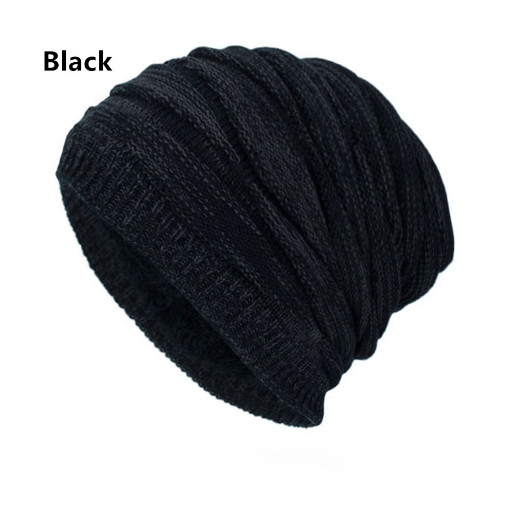 Mũ len beanie chóp thụng cho nam và nữ