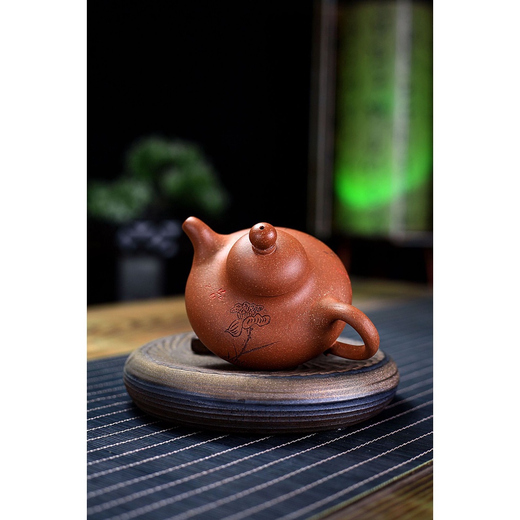 Ấm Tử Sa Nghi Hưng Hoa Anh 200 ml (Giáng Pha Nê)