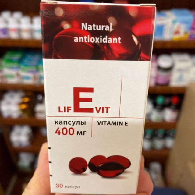 Vitamin E đỏ Nga hàng chính hãng