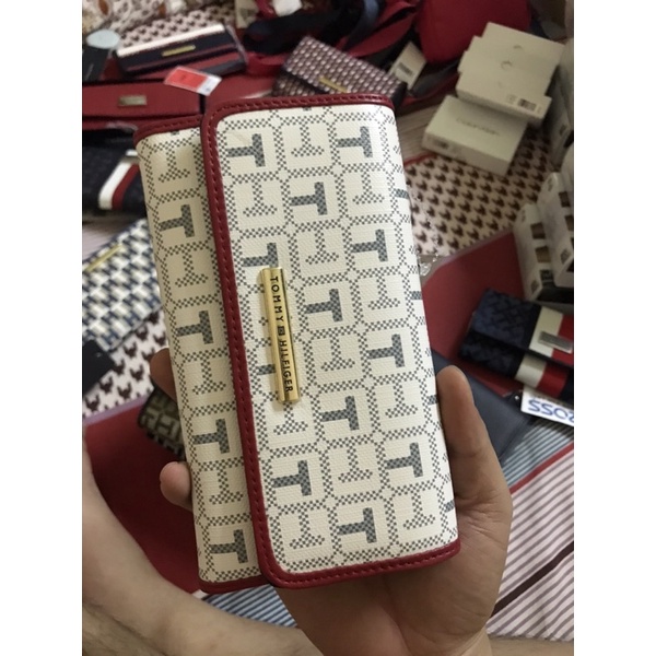 VÍ dài gập TOMMY HILFIGER - Hàng Auth mua tại Mỹ