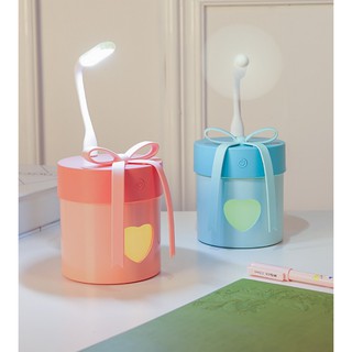Máy phun Sương xông tinh dầu kiêm đèn ngủ 3 trong 1 Gift Box Humidifier cao cấp - Món quà ý nghĩa