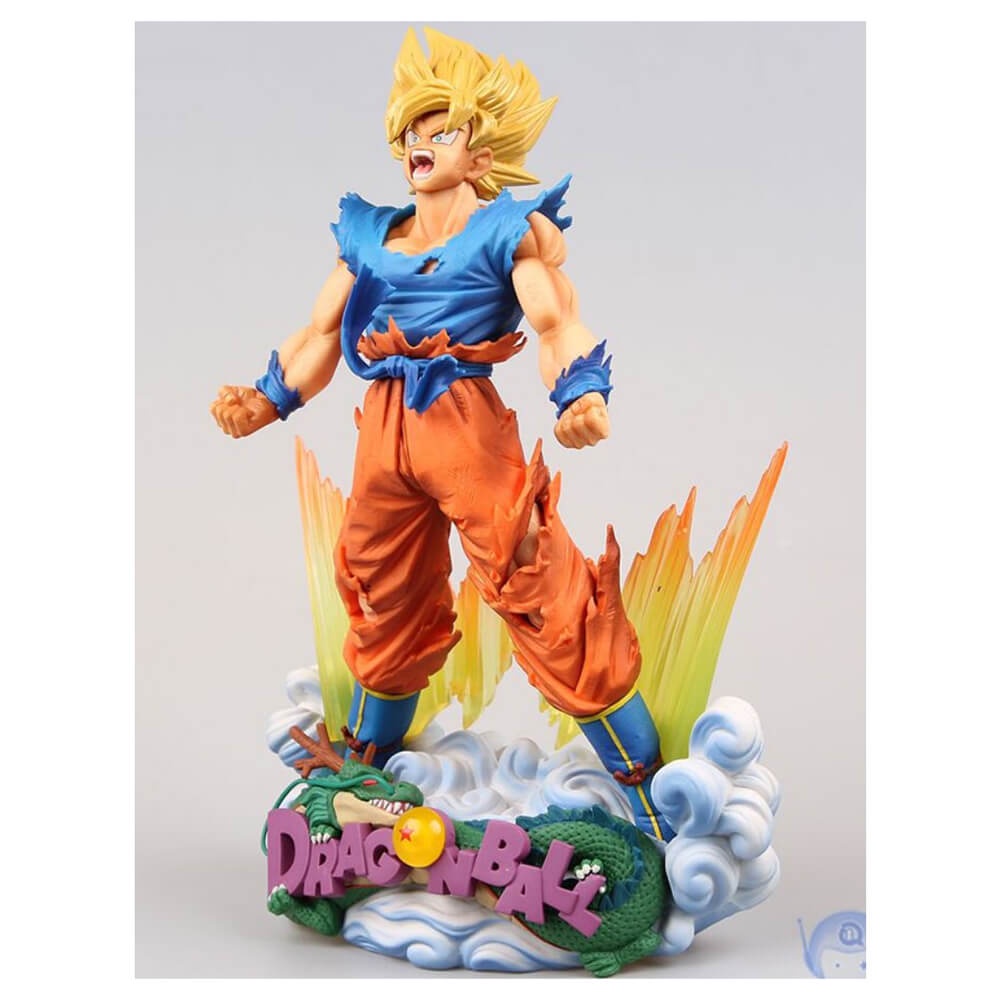 MÔ HÌNH NHÂN VẬT Banpresto Dragon Ball Z: Super Saiyan Goku (The Brush) Super Master Stars Diorama Figure