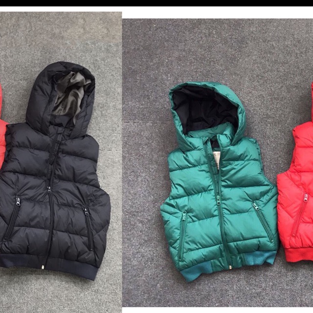 Áo phao gilê hãng zara boy sale giá rẻ 190k
