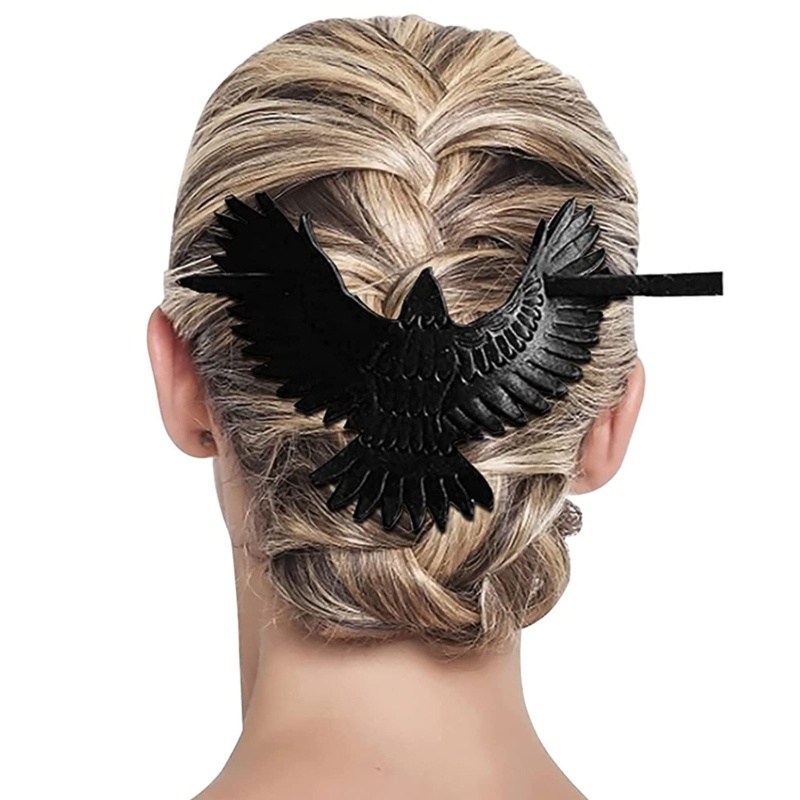 Kẹp Tóc Hình Con Dơi Màu Đen Hóa Trang Tiệc Halloween