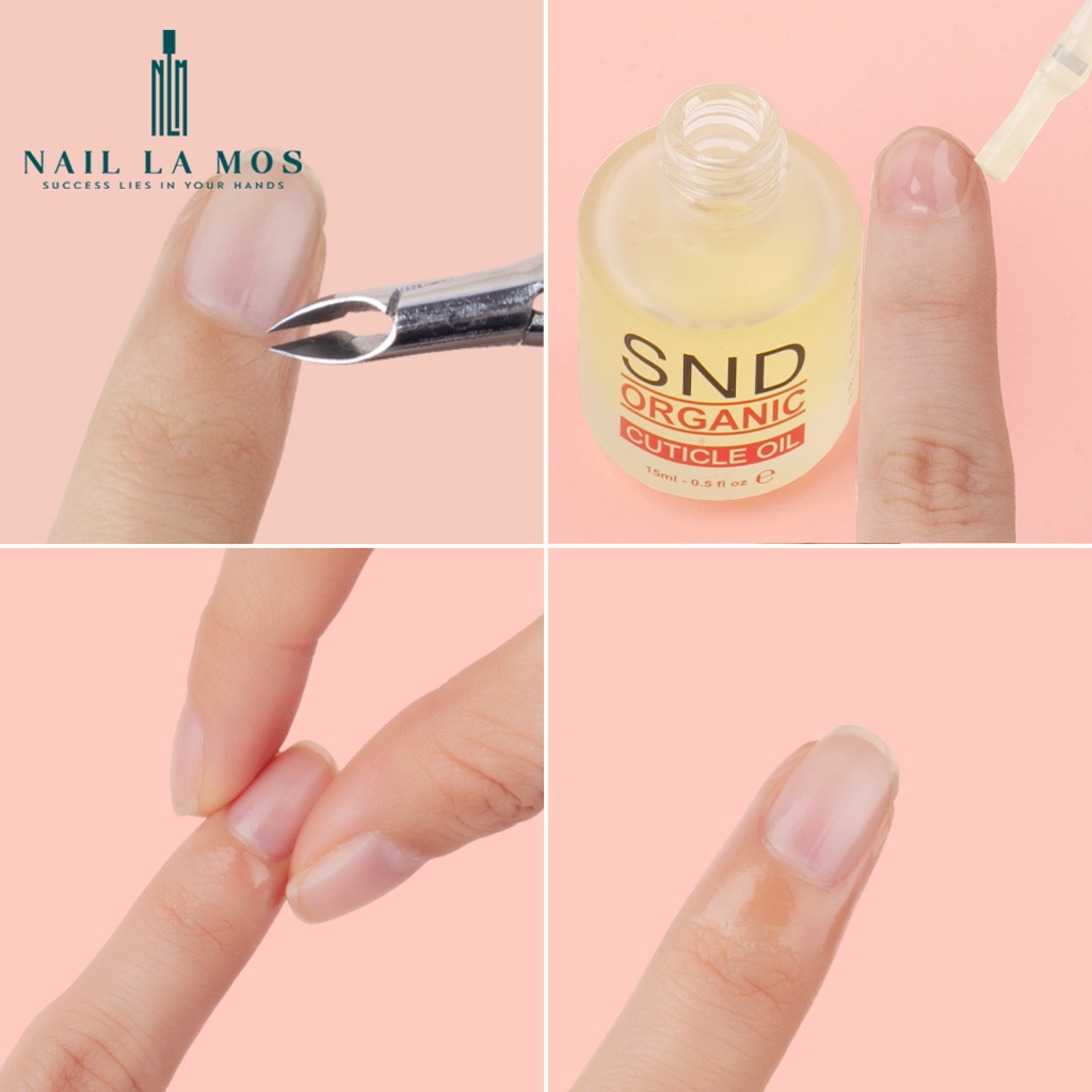Dầu tháo móng up SND chính hãng nhập khẩu từ Mỹ - Dưỡng viền móng chứa nhiều tinh chất, không gây rát