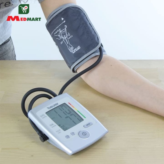 Máy Đo Huyết Áp Bắp Tay Tự Động Beurer BM35 [Nhập Khẩu Đức], Bảo Hành 3 Năm Chính Hãng – Medmart