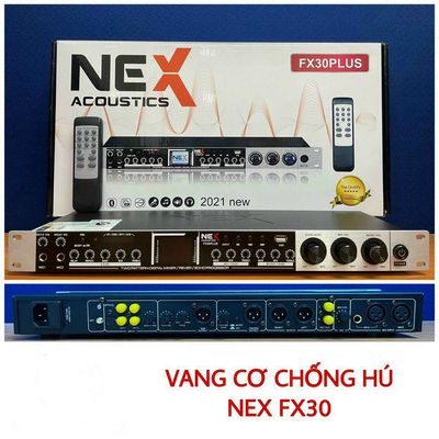 Vang Cơ Nex Fx30 Plus, thiết bị xử lý âm thanh thế hệ mới , Kết Nối Bluetooth, Chống Hú. Âm Thanh Tiêu Chuẩn