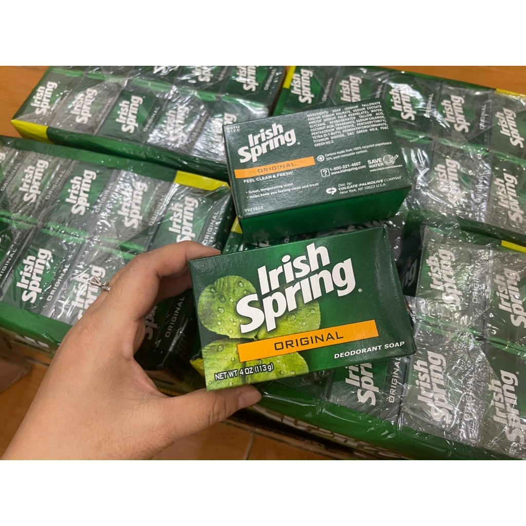 Lốc 3 cục xà bông Irish Spring Mỹ
