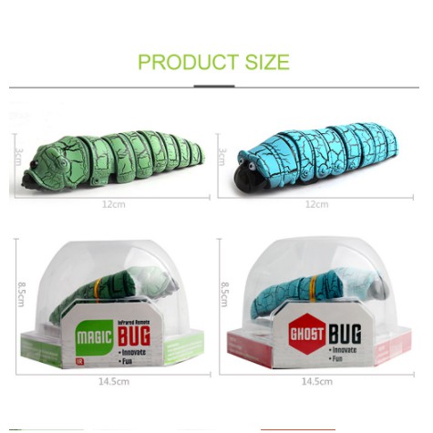 Sâu Bướm Đồ Chơi Điều Khiển Từ Xa 4 Inch