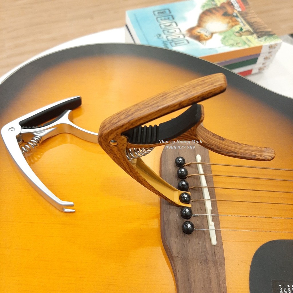 CAPO GUITAR KIM LOẠI 2 CHỨC NĂNG BỀN ĐẸP GIÁ RẺ CP002