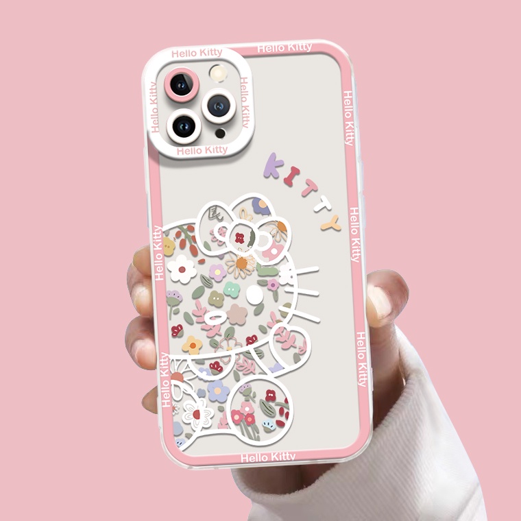 Ốp Điện Thoại TPU Dẻo Trong Suốt Họa Tiết Chú Mèo Dễ Thương Cho IPhone 14 13 12 Pro XS Max X XR 8 7 6 6S 14 Plus 11