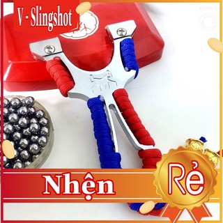 [Giá Rẻ] Ná Cao Su [Freeship] Ná Nhện ( Tặng Kèm Dây Và Bi ) Chạc 7.5 Ná Inox Thép Kim Loại CNC