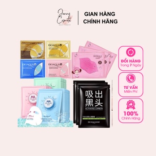 Combo hỗn hợp mặt nạ quốc dân loại bỏ thâm mắt, cân bằng da, trắng da và loại bỏ mun đầu đen