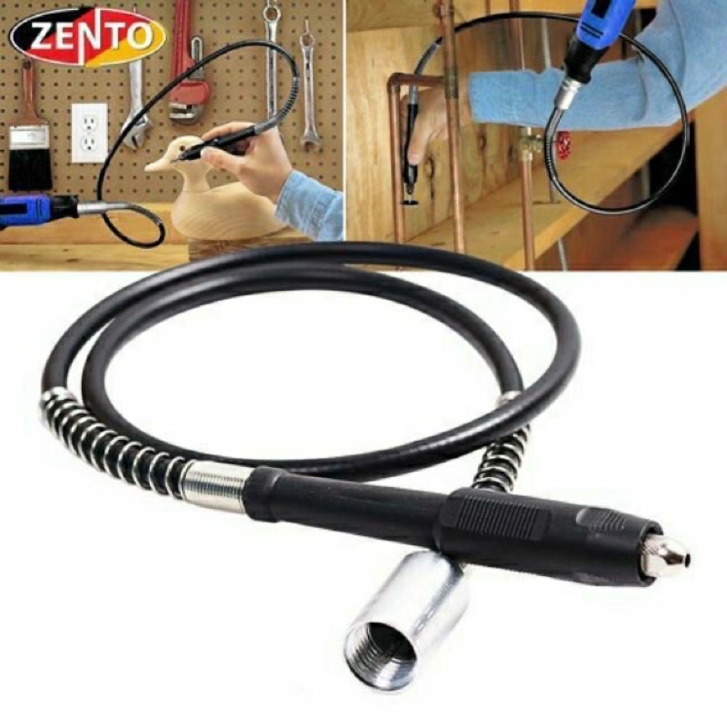 Combo Bộ Máy khoan mài khắc mini ACZ 180w chính hãng +  Dây truyền chuyển động  tiện lợi đa năng màu đen