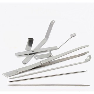Dụng cụ thiến gà, dao phẫu thuật bộ 5 món chất liệu thép không gỉ