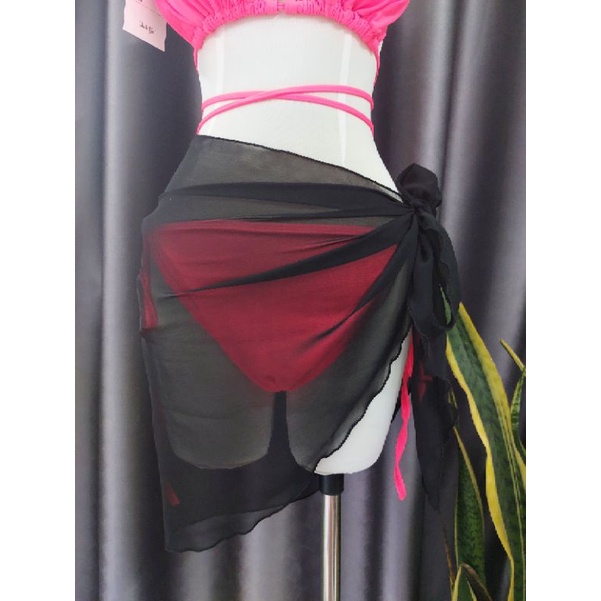 Khăn choàng khăn quây bikini đa năng đi biển giúp tạo kiểu gợi cảm