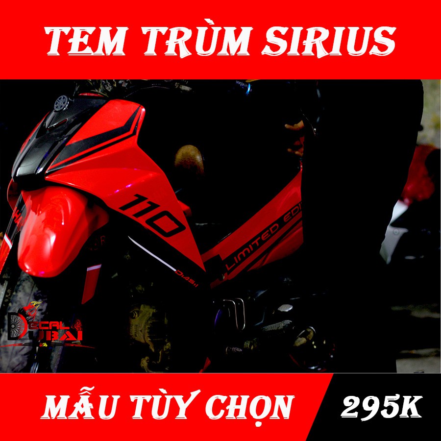 Tem Trùm Sirius Đỏ Đen