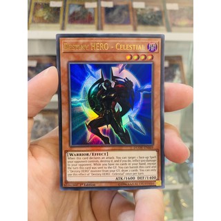 Thẻ Bài YugiOh! Mã DUOV-EN069 - Destiny HERO - Celestial - Ultra Rare - 1st Edition