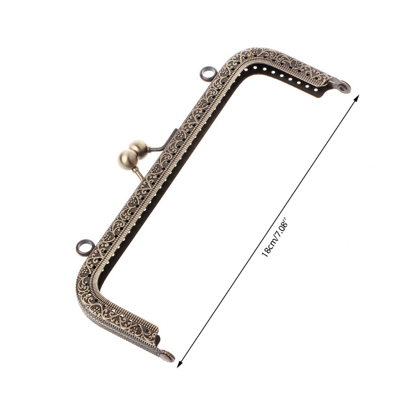 1 Khung Tay Cầm Kim Loại Tự Gắn Túi Xách 18cm
