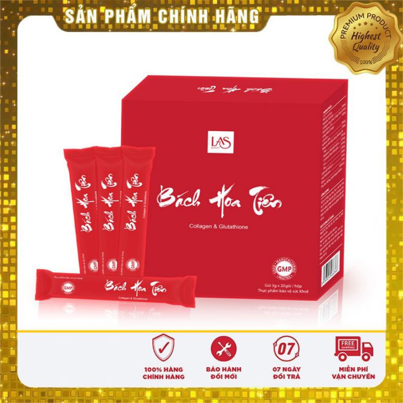 Bách Hoa Tiên đẹp da LAS BEAUTY | Thế Giới Skin Care