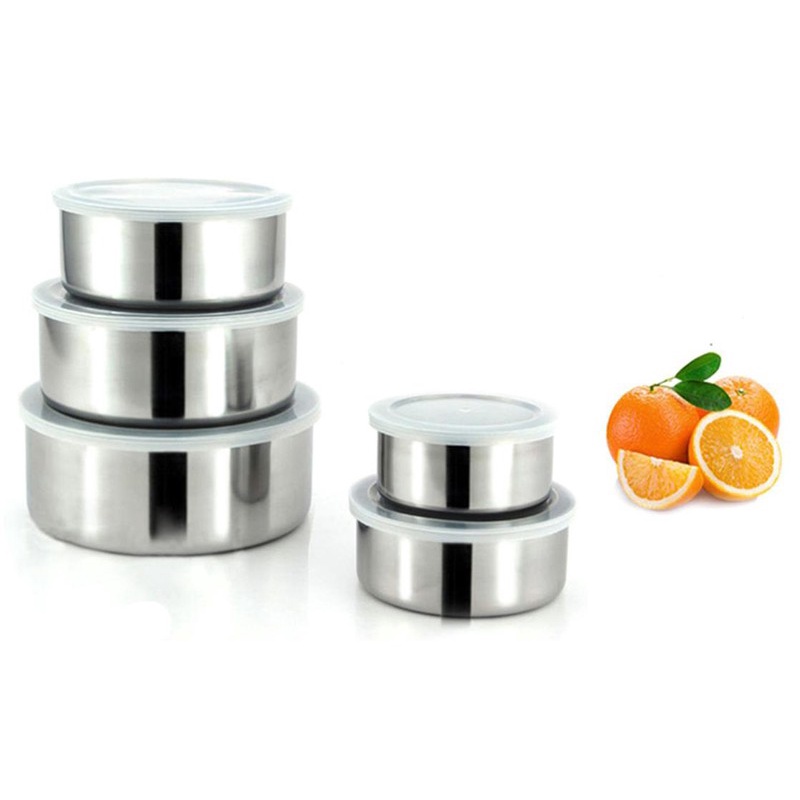 Combo 5 hộp inox đựng thực phẩm - BX2850